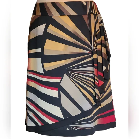 Worthington petite size 14P multi colored skirt - Picture 1 of 9